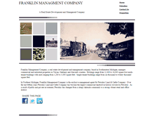 Tablet Screenshot of franklinmgt.com